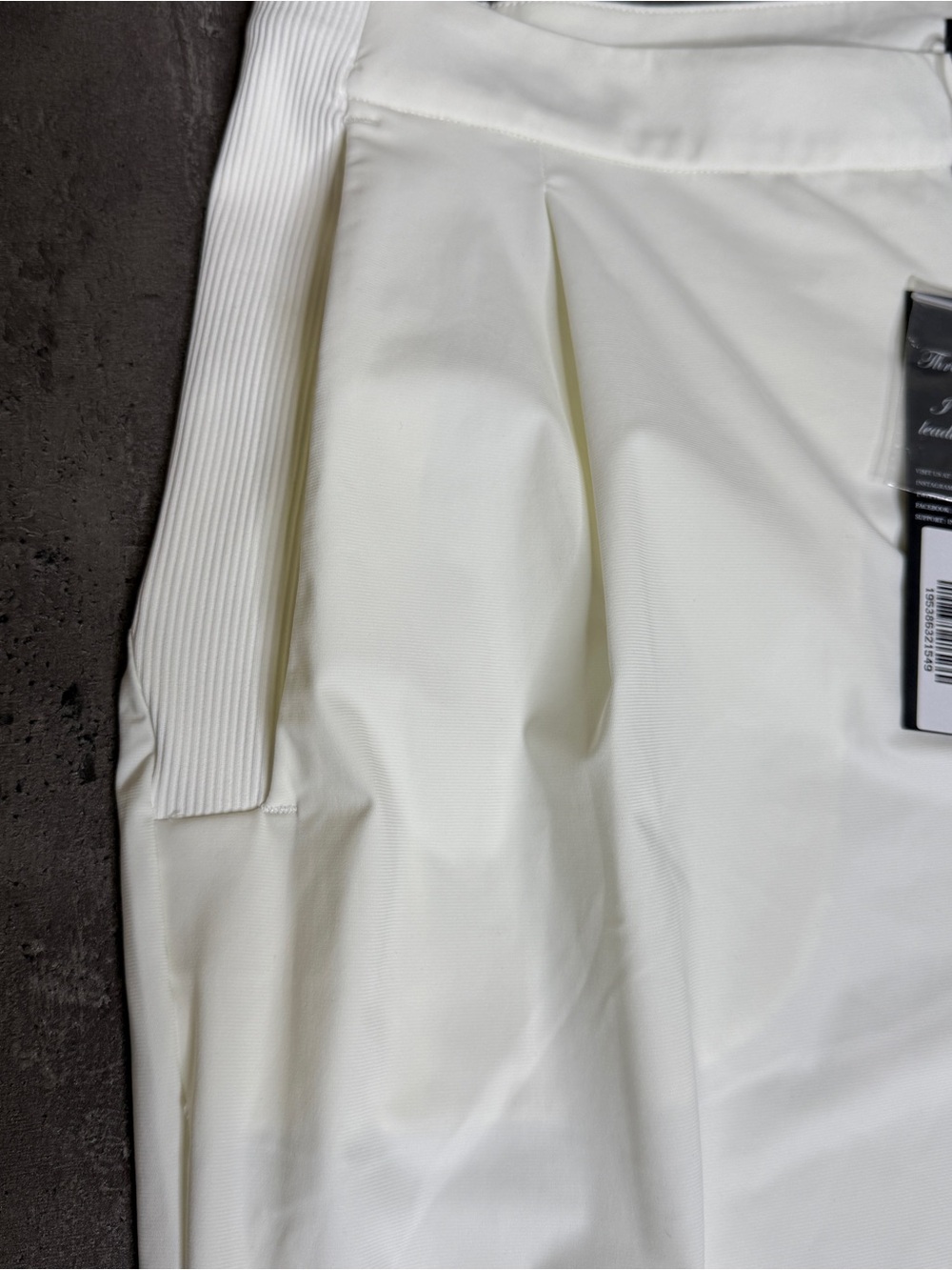 GREYSON THALOS TROUSER SIZE L COLOR DOVE NWT - Picture 4 of 14